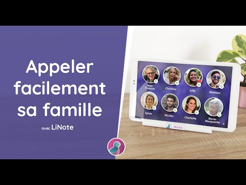 Téléphone fixe sénior Visiofixe A20 - avec appels vidéos whatsapp