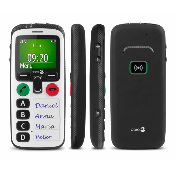 Téléphones portables simplifiés avec bouton d’alerte