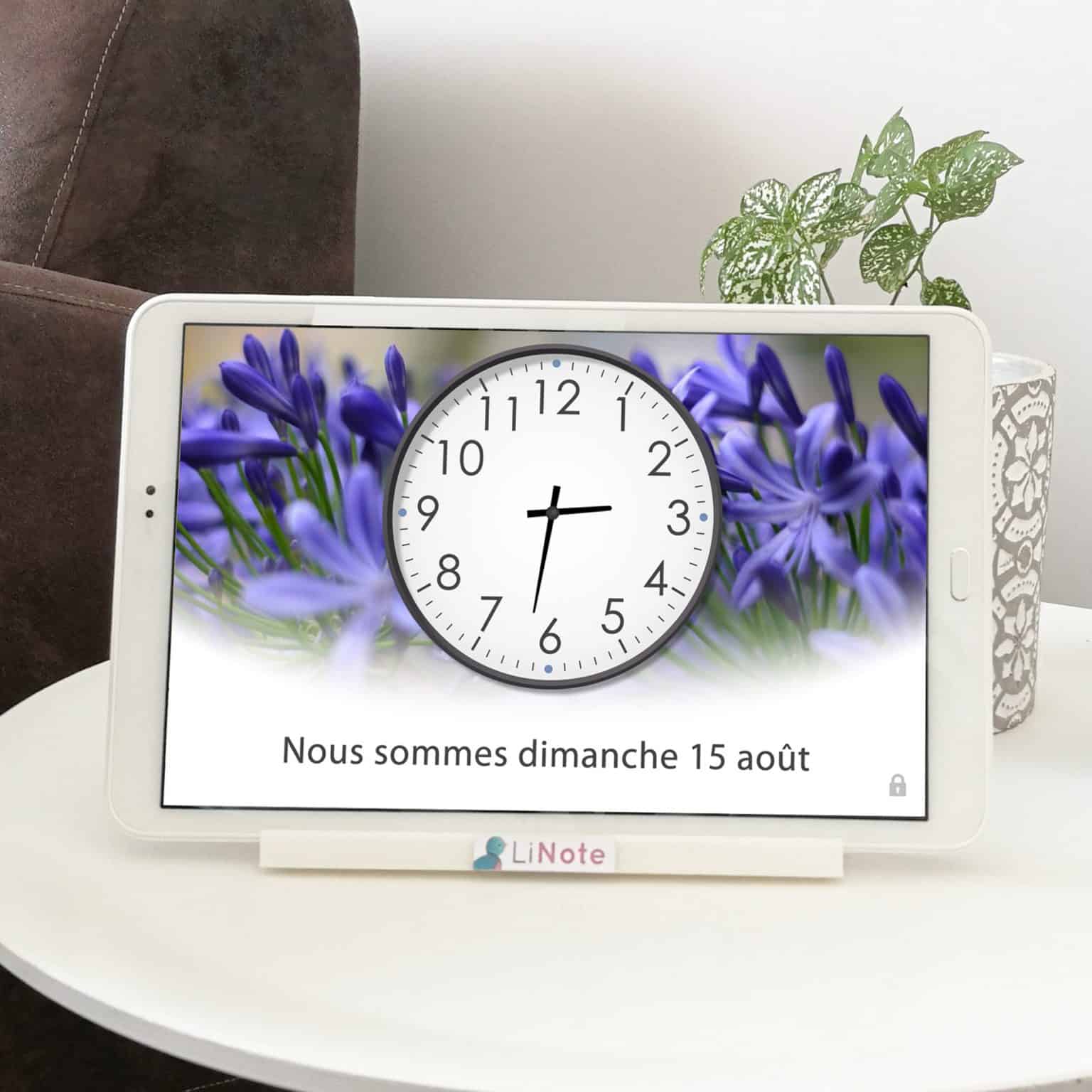 Horloge-Calendrier pour senior | LiNote