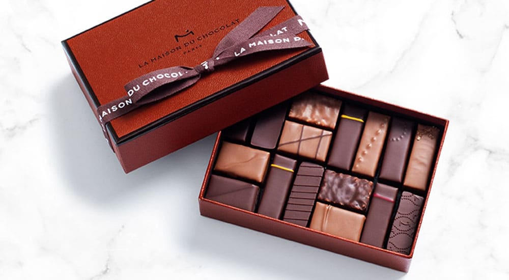 Coffret de chocolats - Cadeau grand-père 80 ans - La Maison du Chocolat