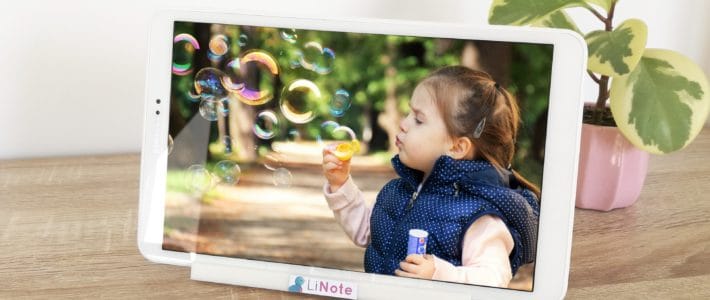 LiNote : le meilleur cadre photo numérique connecté pour grands-parents