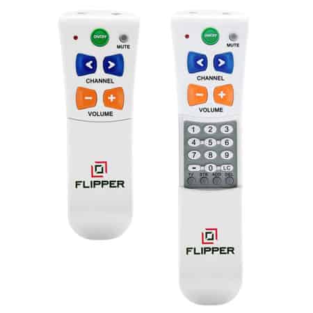 Flipper télécommande simplifiée à gros boutons - Eugeria