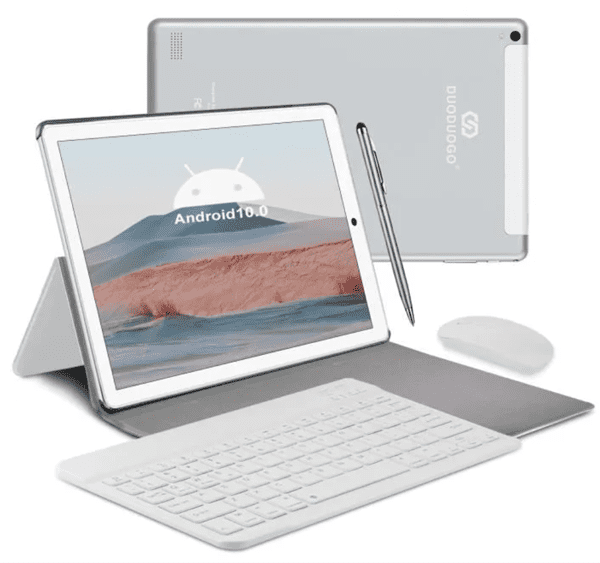 tablette duoduogo Tablette 10 pouces Tablette 4G avec carte SIM