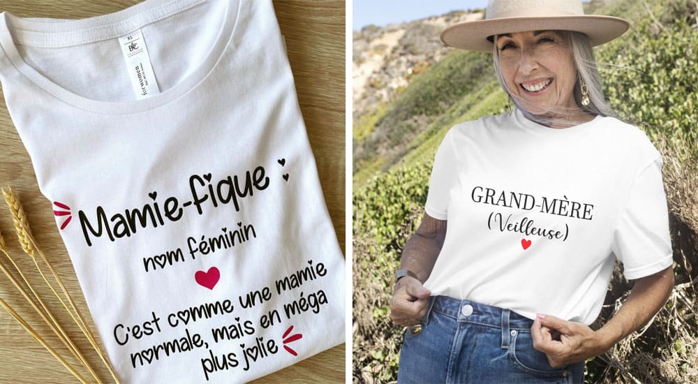 Tee-shirt personnalisé - Cadeau mamie 100 ans - Etsy 