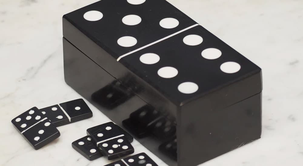 Boîte de dominos - Cadeau fete des Papi - Maisons du Monde