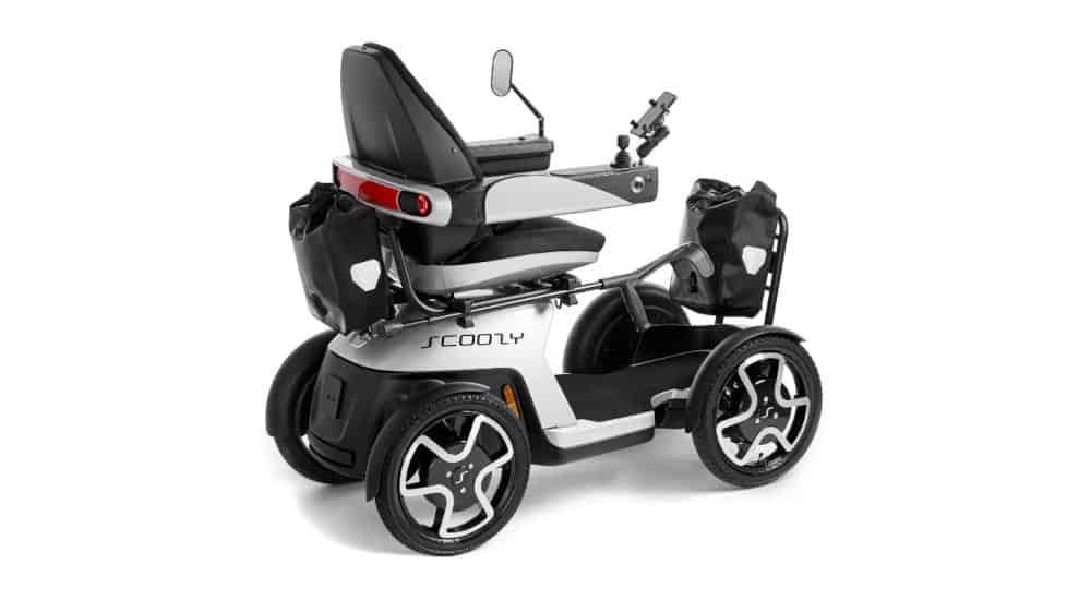 Scooter électrique 4 roues pour personnes à mobilité réduite Scoozi - PMR France
