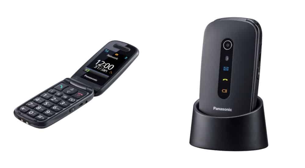 Telephone mobile pour senior à clapet - Panasonic KX-TU466EX