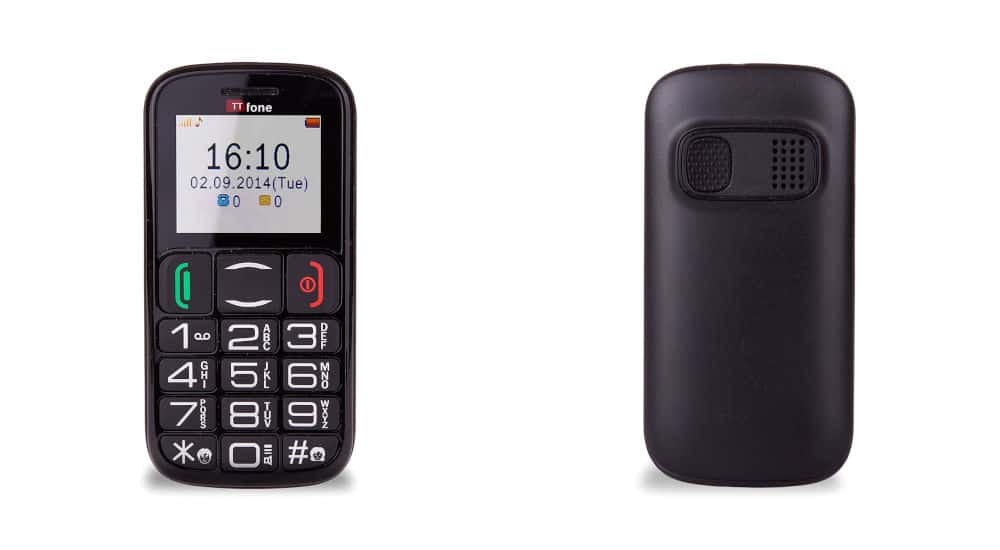 Telephone mobile grosses touches personne agée senior - TTfone Mercury TT200