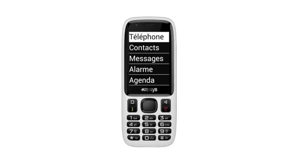 Téléphone portable a commande vocale - Minivision Lite