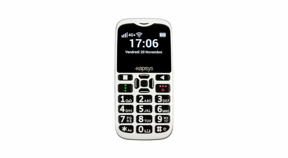 Téléphone portable a commande vocale - Minivision 2+