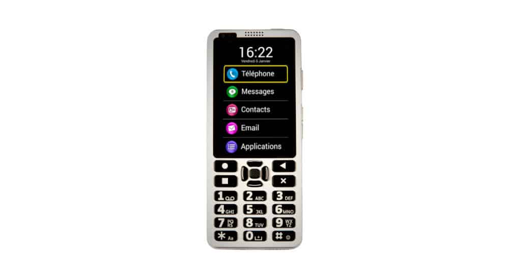 Téléphone portable a commande vocale - SmartVision 3