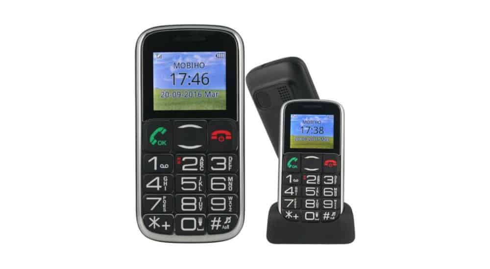 Téléphone Portable Grosses Touches pour Senior