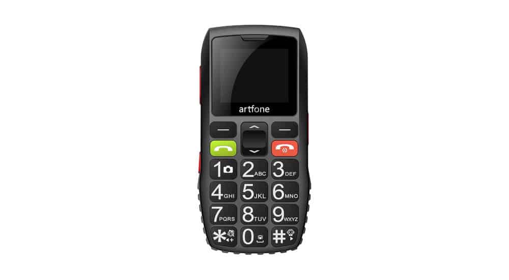Téléphone portable personne agée SOS - Artfone C1