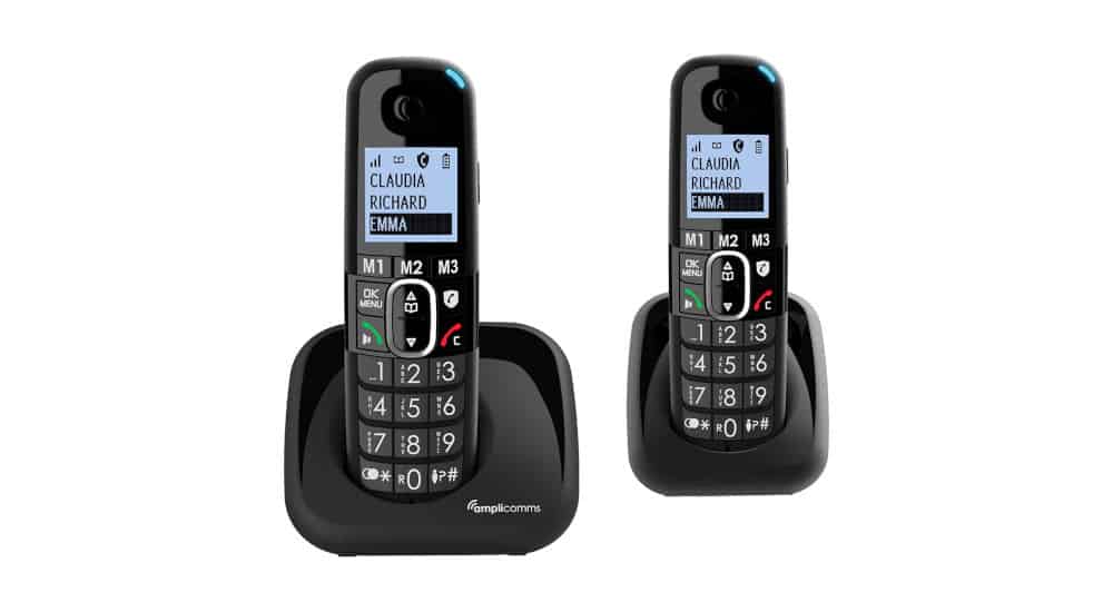 Quel est le meilleur téléphone fixe sans fil duo - Amplicomms Bigtel 1502