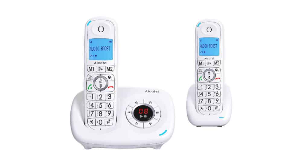 Quel est le meilleur téléphone fixe sans fil duo - Alcatel XL585 Voice Duo