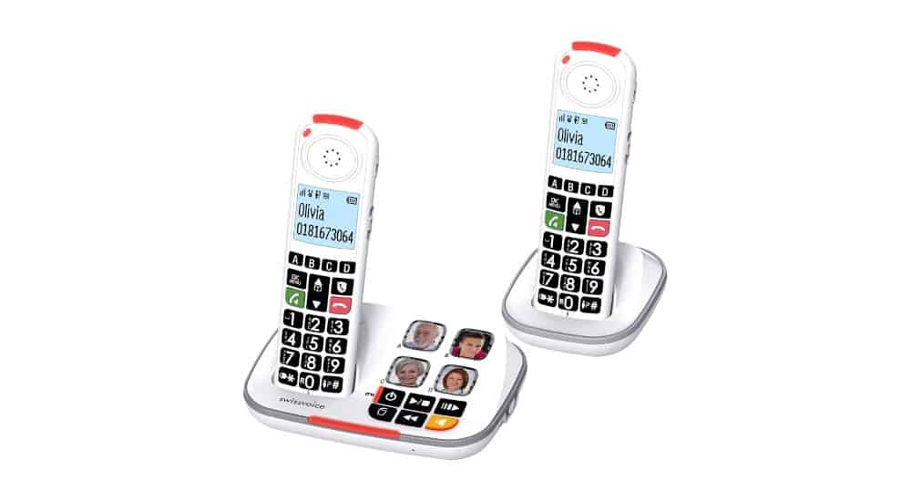 Quel est le meilleur téléphone fixe sans fil duo - Swissvoice Xtra 2355 Duo