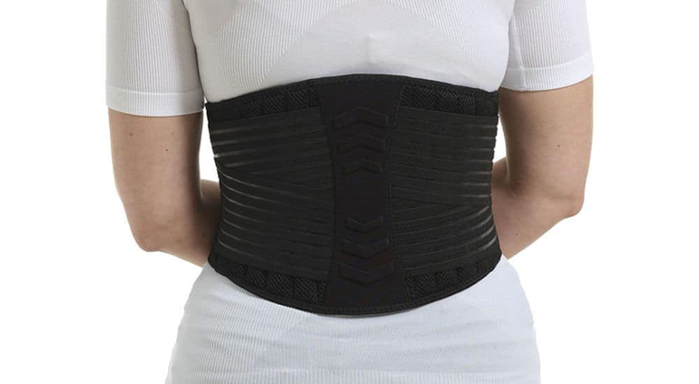 Ceinture de soutien dorsal, ceinture de taille respirante, protège-taille,  protège-taille Velcro pour le soulagement de la douleur sciatique et