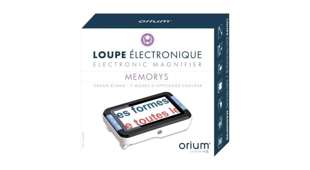 Loupe électronique pour malvoyant - Memorys Orium