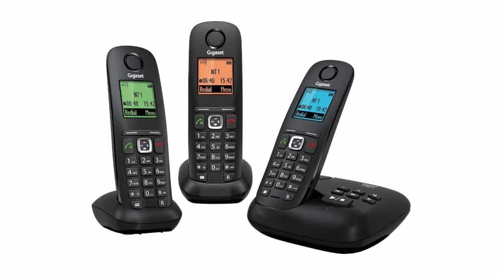 Trio téléphone fixe sans fil - Gigaset A540A