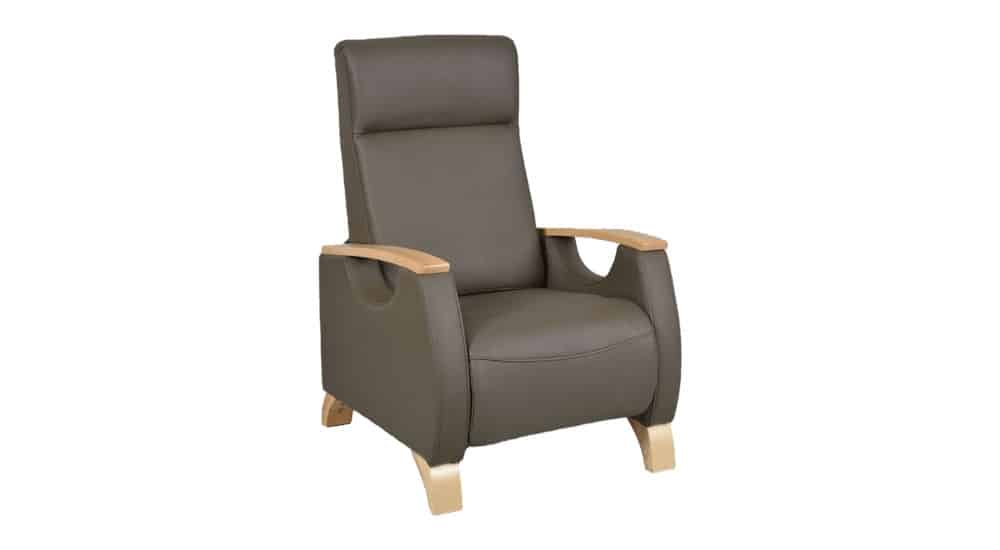 Fauteuil De Repos Enfant HOMCOM - Cuir PU, Dossier Réglable, Repose-Pieds - Pour 3 à 6 Ans - Porte-Gobelet