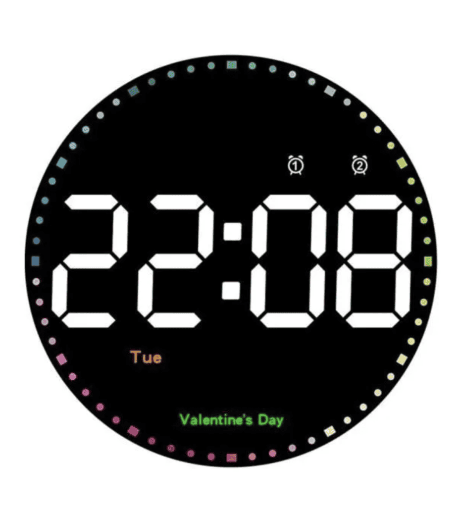 Grande horloge numérique Cdiscount