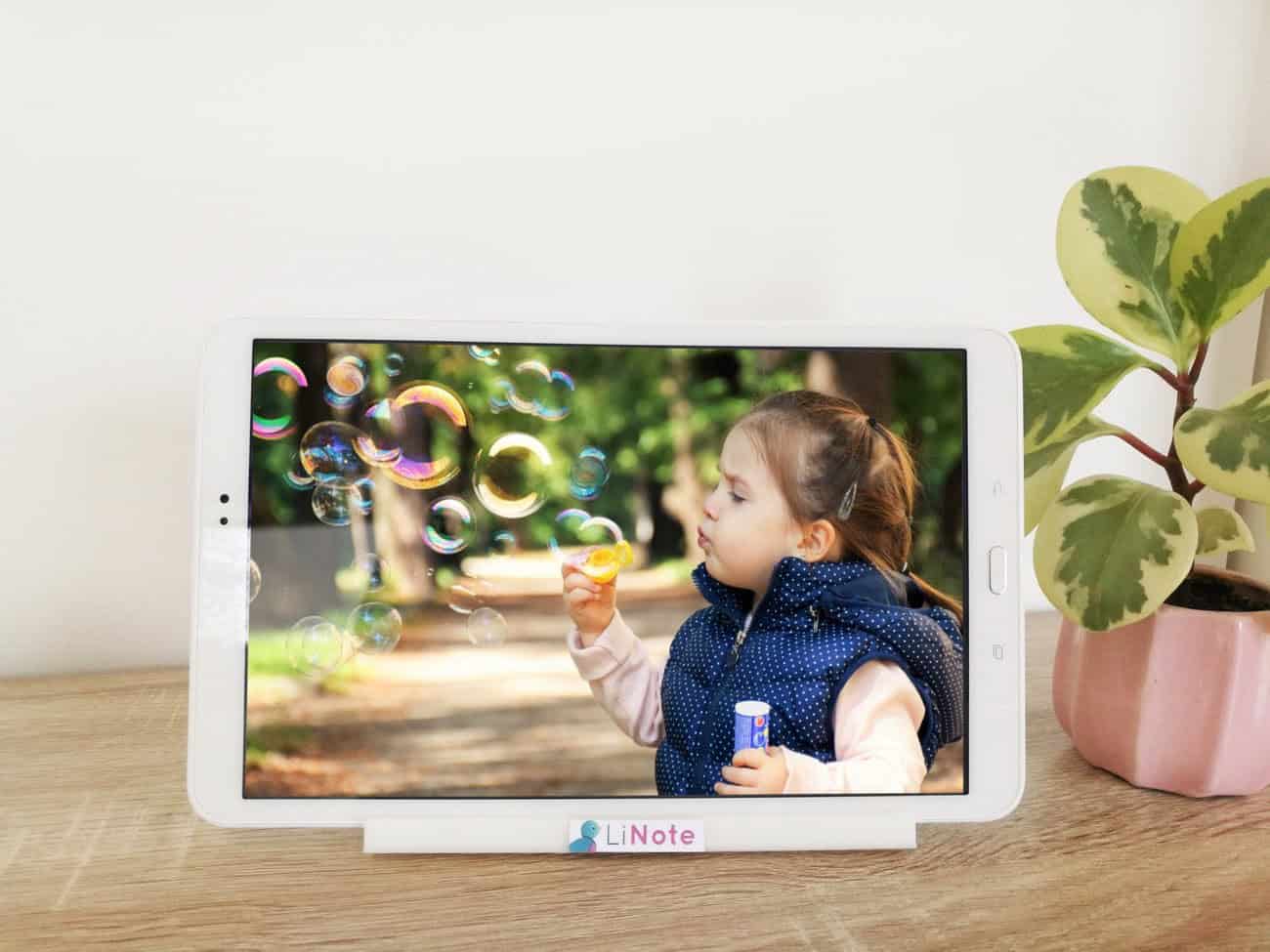 tablette LiNote diaporama photo connectée