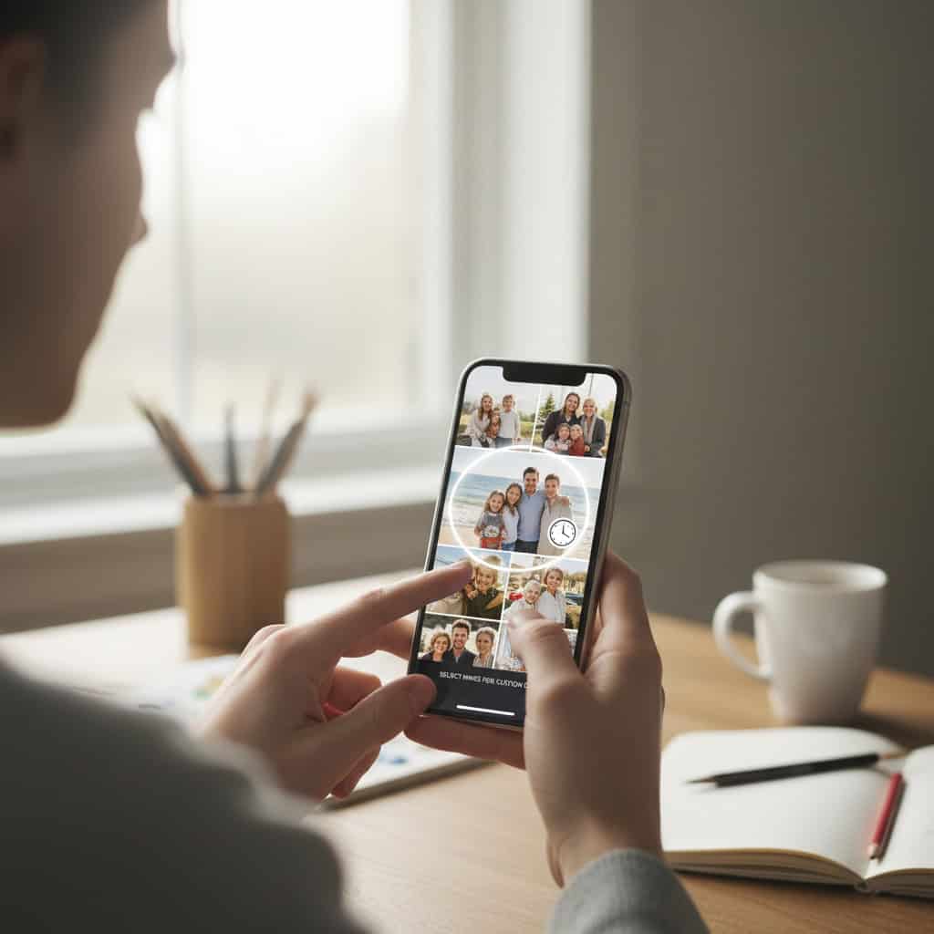 choisir bonne photo smartphone résolution impression horloge