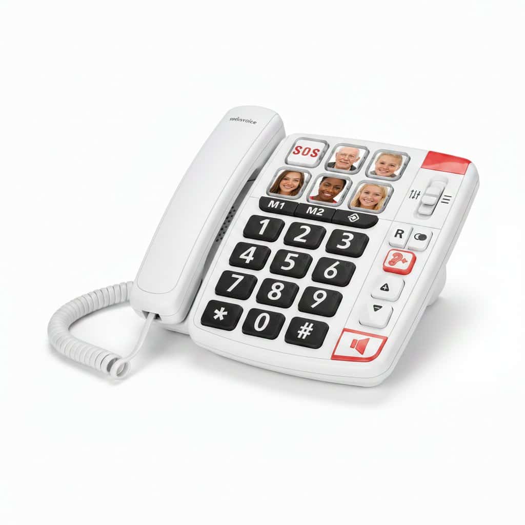 photophone Swissvoice Xtra 1110 grosses touches photos