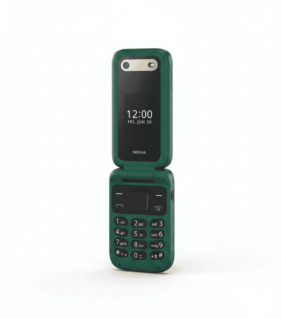 téléphone à clapet grosses touches Nokia 2660 Flip